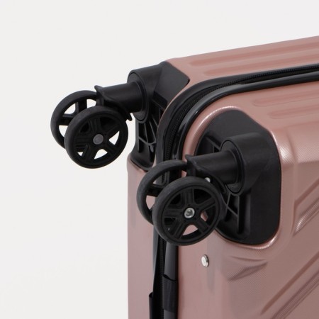 Small suitcase 20 ", code castle, color pink gold-5