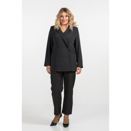 Female jacket, size 52, black color-3