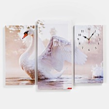 Carty clock is wall, modular, 