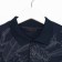 Polo T-shirt for a boy, dark blue color/print mix, height 128 cm