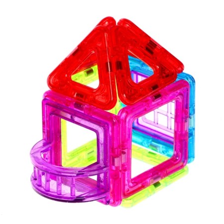 Magnetic designer "Mini Magic Magnet", 128 parts-1