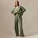 Home suit (shirt and trousers) SL Home p. M, olive