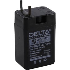 Battery Delta DT 4003, 0.3 Ah, 4 volts