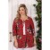 Female blouse, size 52, red color