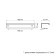Handle Cappio RT001, l = 800, m/o 768, color graphite