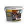 Paint for roofs and basements, 15 kg, brick color