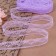 Capricon lace, 20 mm × 10 ± 1 m, lilac color