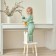 Set: jumper and pants crumb I am a "bunny", height 68-74 cm, olive color