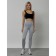 Femic a fitness legins, size 46, gray color