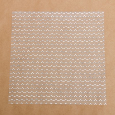 A set of scrapbooking paper with foil "for fishing", 12 sheets, 30.5 × 30.5 cm-15