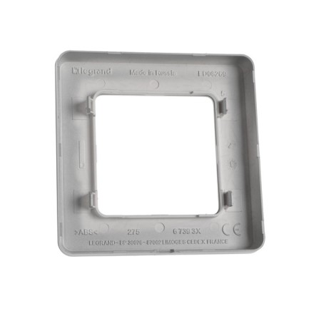 Frame Legrand Inspiria, 1 post, aluminum-1