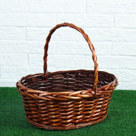 Set of wicker baskets, willow, 3 pcs-3