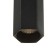 Suspension lamp "MOEM" LED 5W 4000K Black 4x4x40-140cm
