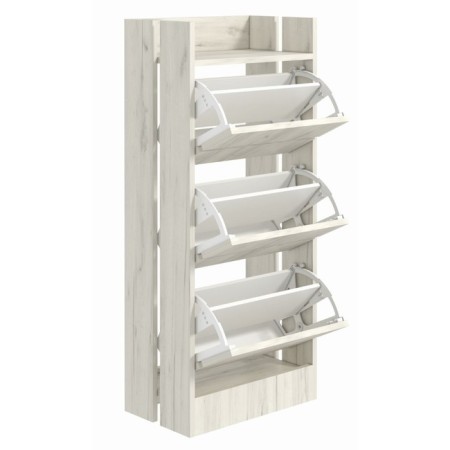 Shoe O-4, 450 x 270 x 1040, oak craft white-1