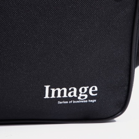 Male bag, amen, black color-2