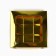 Box for sweets "golden", 14.7 x 14.7 x 3.5 cm