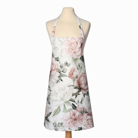Apron Ethel "Peonies" 60x70 cm, 100% HL, sarzha 190 g/m2-4
