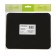 Cactus Dark Sea mouse mat, 220x180x2 mm, black
