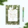 Gift New Year's Set "Miracles": Diary, a solid cover A5, 80 sheets and ballpoint pen, 0.8 mm, Blue pasta
