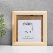 Roof photo frame 2/3 13x13 cm