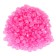 Interior decor, 300 pcs, luminous, 13 x 17 mm, pink