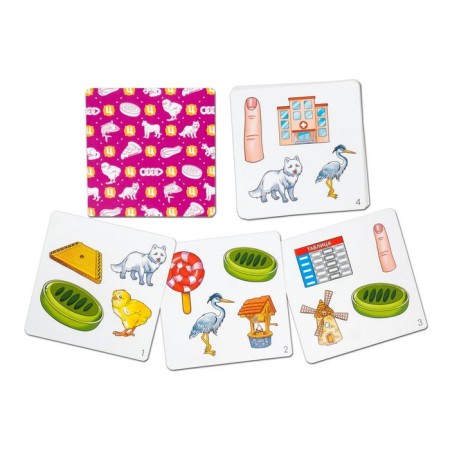 Set of cards "Logo-random. Sound Ts "-1