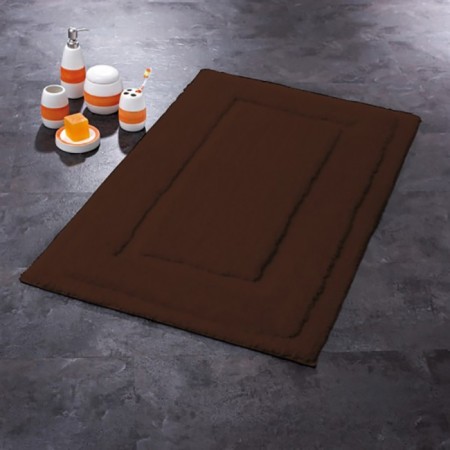 Juwel bathroom mat, beige/brown, 60x90 cm-1
