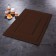 Juwel bathroom mat, beige/brown, 60x90 cm