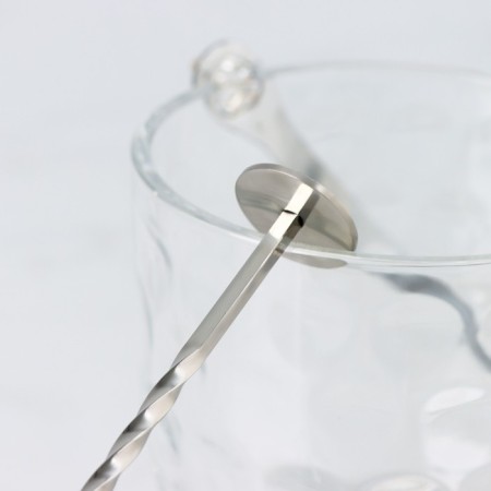 A barn spoon with stainless steel Madler, length 31 cm, silver color-2