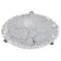 The lamp is wall-flowing "Krakelyur 2 lamps" E27 60W 30 cm.