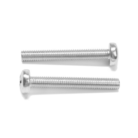 Screw, with a semicircular head, galvanized, Din7985, M8x60 mm, 100 pcs-2