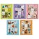 Notebook 80 sheets, ruler, "Travel", covered Cardboard, OFSET block 65g/m2, mix