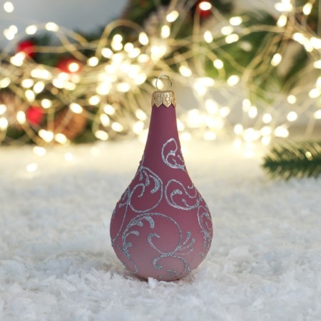 Christmas tree toy "Rosinka Bolshoi-05" 9.5 cm-1