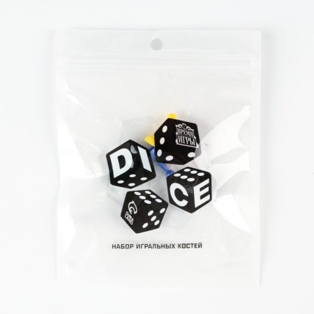 Chips for a board game 2.5 x 1.5 x 1.5 cm, set 4 pcs-2