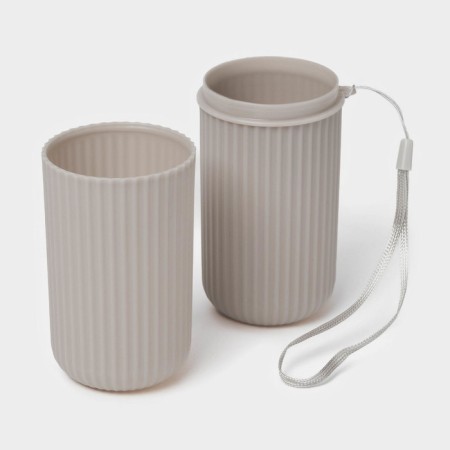 Case for toothbrush and paste "Ribris", 19 × 6.7 × 5.8 cm, color gray color-2