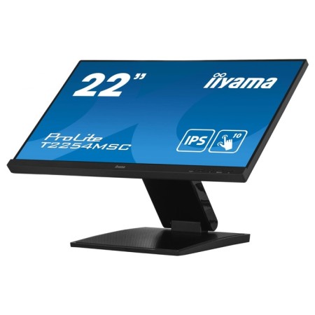 Monitor IIYAMA 21.5 "Prolite T2254MSC-B1AG Black IPS LED 16: 9 HDMI M/M glossy HAS 250CD 107891-9