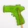 Caramel on a stick "Pistol" Green, 45g
