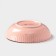 The plate deep shade "Coral", d = 18.2 cm, porcelain, pink