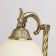 Aphrodite table lamp, 1x60W E27, ancient bronze 17x19x38 cm