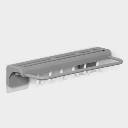 Holder for kitchen accessories with a holder for towels-1