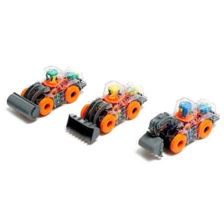 Tractor "gears", works on batteries, lighting effects, mix-3