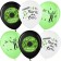 Shar Latex 12 “Best friend”, pastel, 2-sided, set 25 pcs., Mix