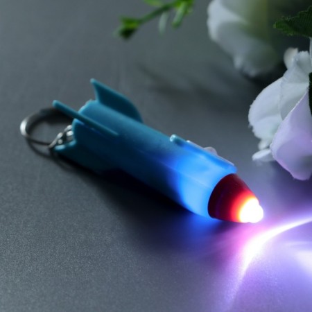 Light light on the rocket ring flashes mix 7x2x2 cm-3