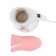 Kelli KL-312, manual, 2000 watts, 500 ml, nozzle kettle, white-pink