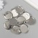 The basis for creativity Metal "Bulavka icon" set 10 pcs 3.5x3.5x0.7 cm