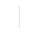 Topper for suspended strip tap 7.5 × 4 cm, white color