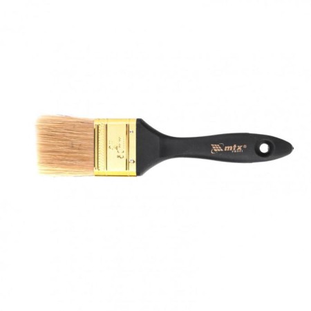 Brush flat MTX 83162, "pro", natural bristles, plastic pen, 2 "