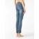 Jeans shortened female with cuts CONTE ELEGANT SKINNY, size XL, color MID MID Blue