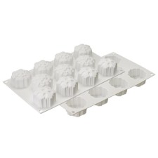 Форма для приготовления пирожных и конфет Snowflakes 30.5×18 см