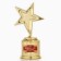 Cup award figure: Star of a cast “golden man” gold, plastic, 16.5 x 6.3 cm.